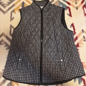 Croft & Barrow Patterned Vest – XL – Like New